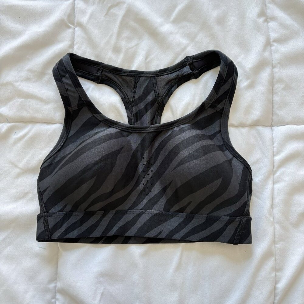 Avia Racerback Sports Bra Black Padded Womens Size XS Activewear‎ Gym Yoga